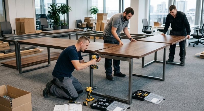 Conference Table Assembly in Kansas City, KS
