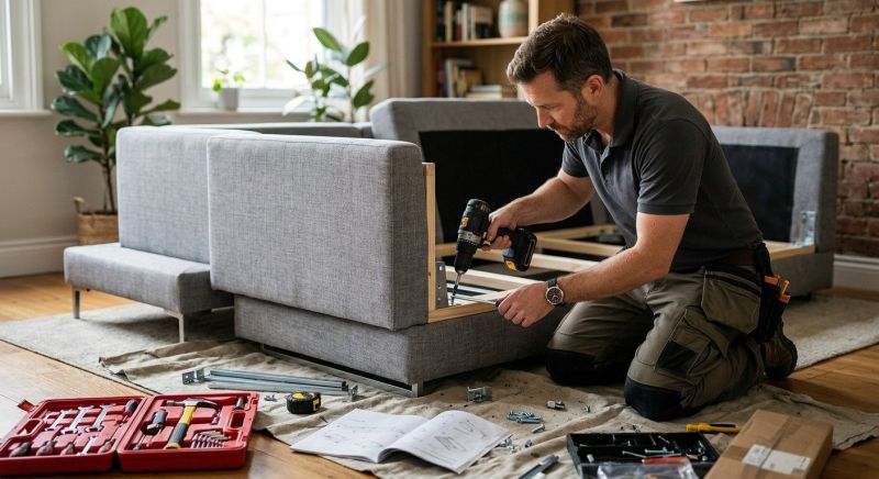 Sofa Assembly in Kansas City, KS