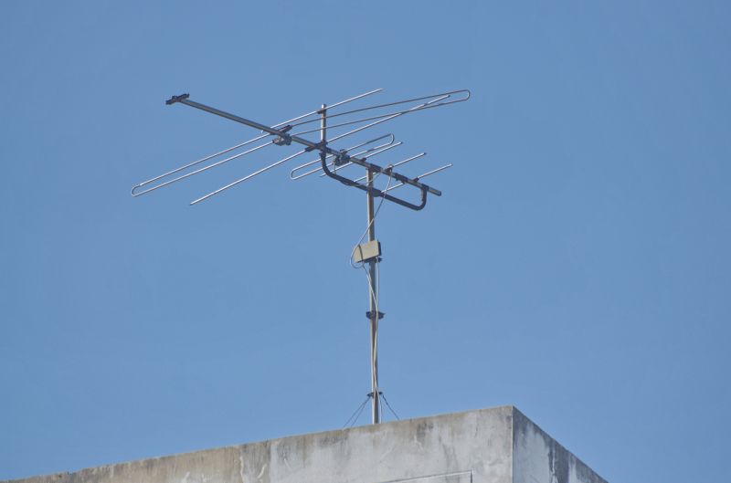 Antenna Mounting on Roof