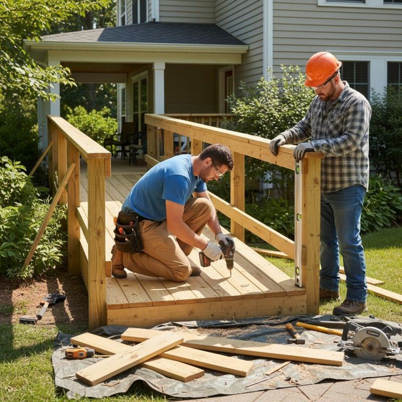 Wood Ramp Repair in Wilmington, NC